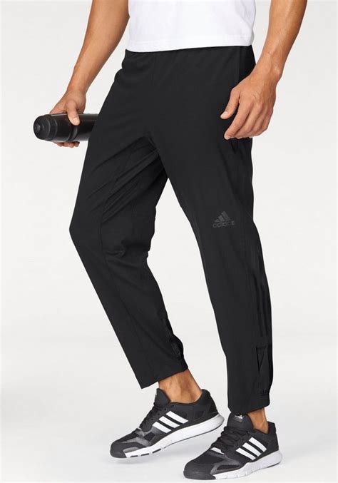 adidas hose lang schwarz herren|schwarze Hosen für Herren .